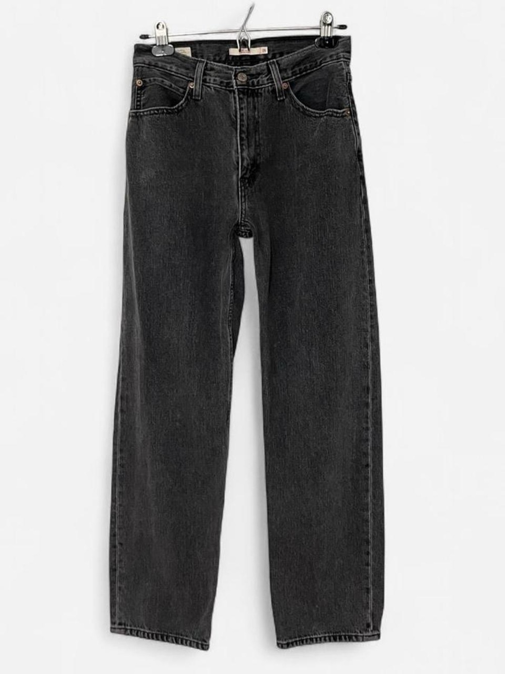 Levi’s Easy Dad Jean / Size 26 / Washed Black // Baggy Denim High Waisted